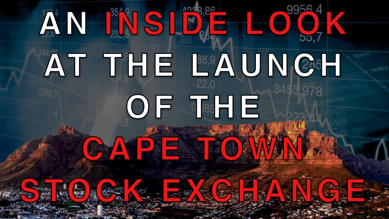An EXCLUSIVE look at the launch of the Cape Town Stock Exchange - a historic moment for South Africa