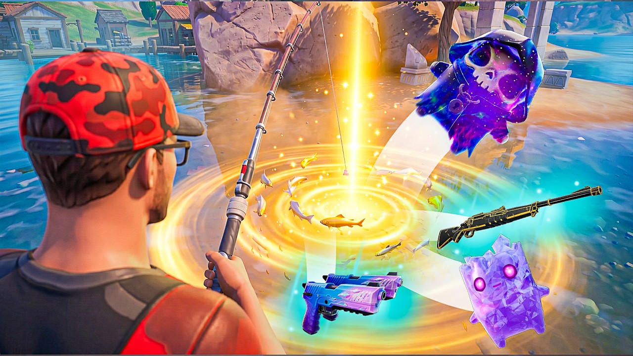 Новый *ЗОЛОТОЙ* ЛУТ ДЛЯ РЫБАЛКИ &mdash; ЭТО НЕВЕРОЯТНО! (Fortnite)