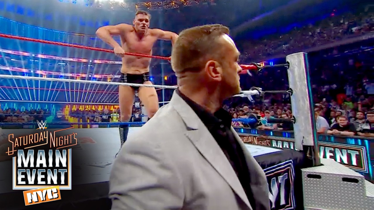 Nick Aldis BLASTS Gunther with the WWE Title: Saturday Night's Main Event highlights