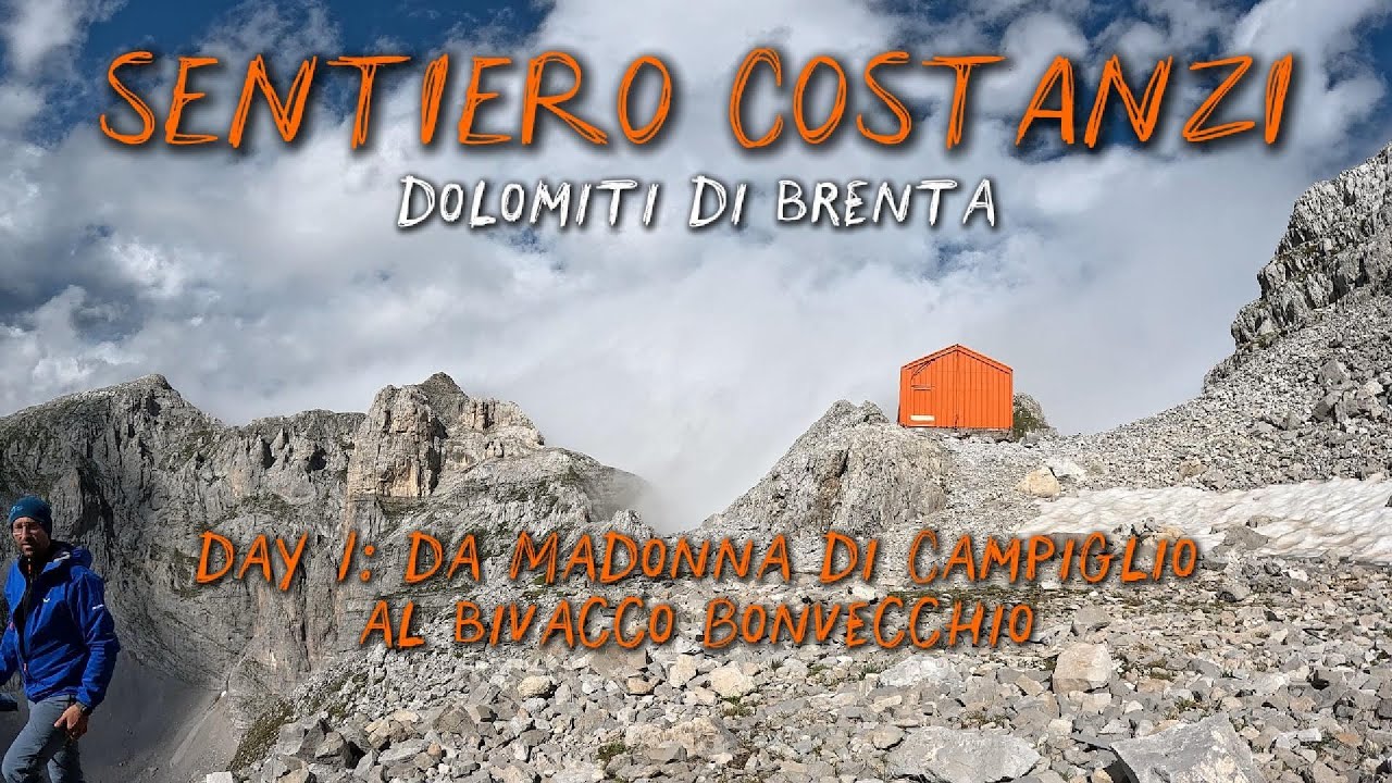 Sentiero Costanzi - Dolomiti di Brenta - day 1