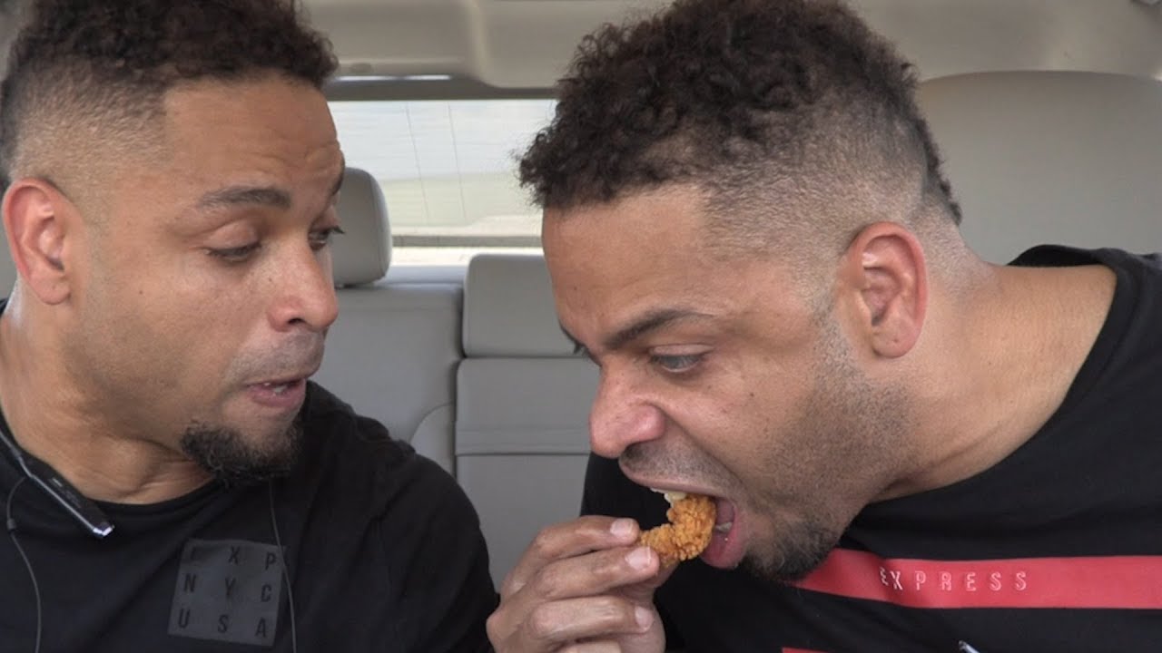 ASMR Eating Popeye's Crunchy Chicken & Shrimp Mukbang
