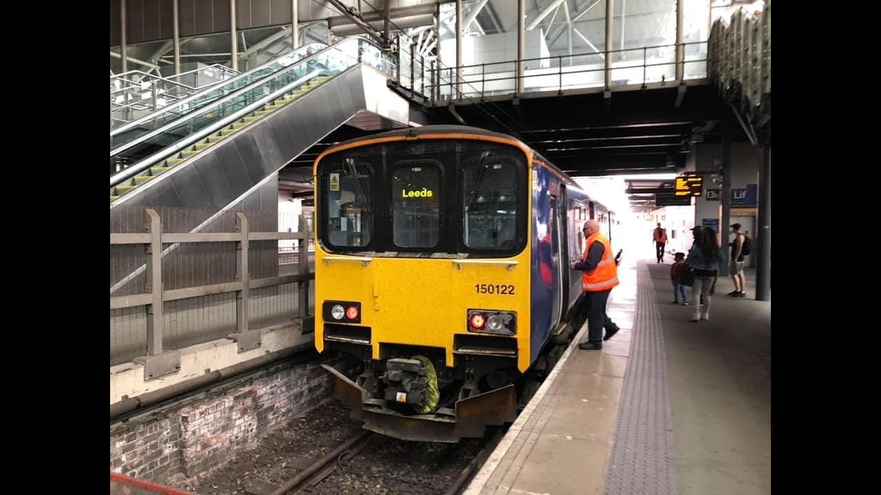 Northern 150 Trains - Leeds to Southport via Dewsbury Rail Ride