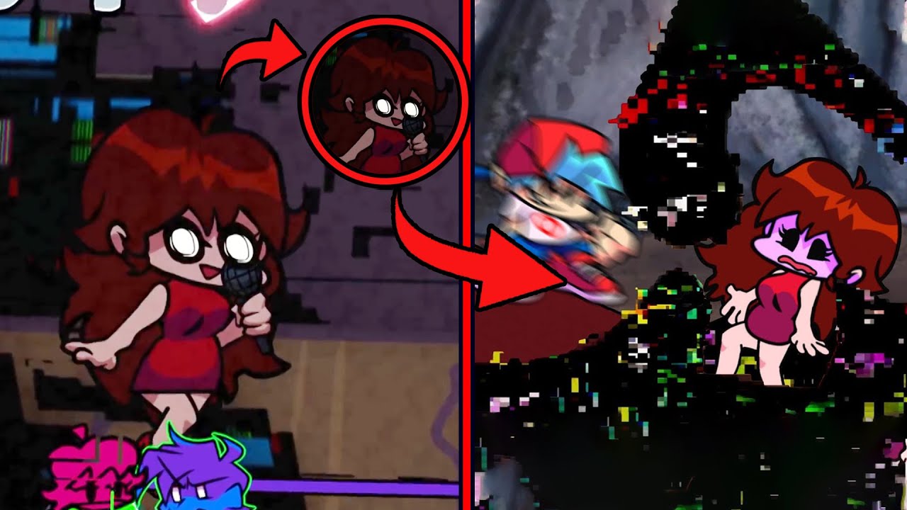 References in Pibby VS Corrupted Girlfriend x GF Lost Love x FNF | Come and Learn with Pibby