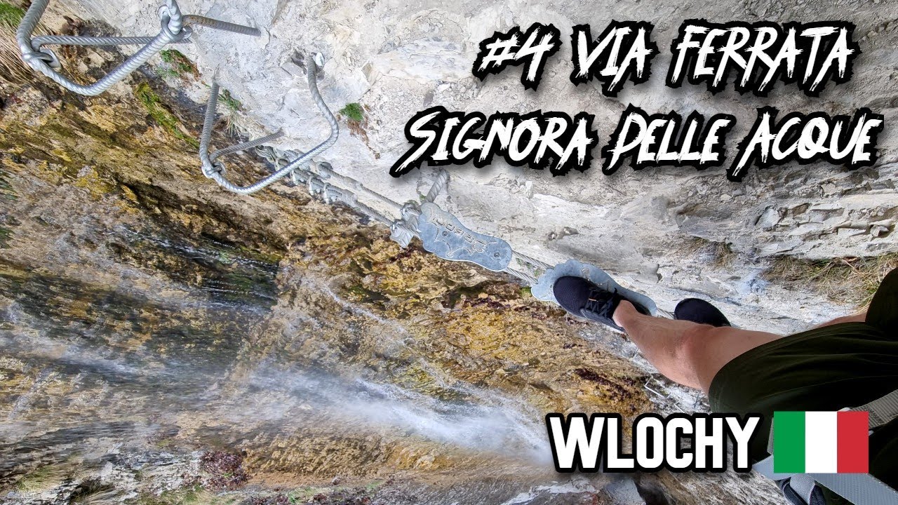 Via Ferrata Signora Delle Acque - poziom C (EEA-D) | #4 #wlochy