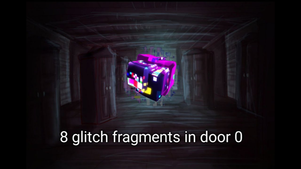 HOW TO GET 8 GLITCH FRAGMENTS IN THE LOBBY OF THE HOTEL - Roblox Doors