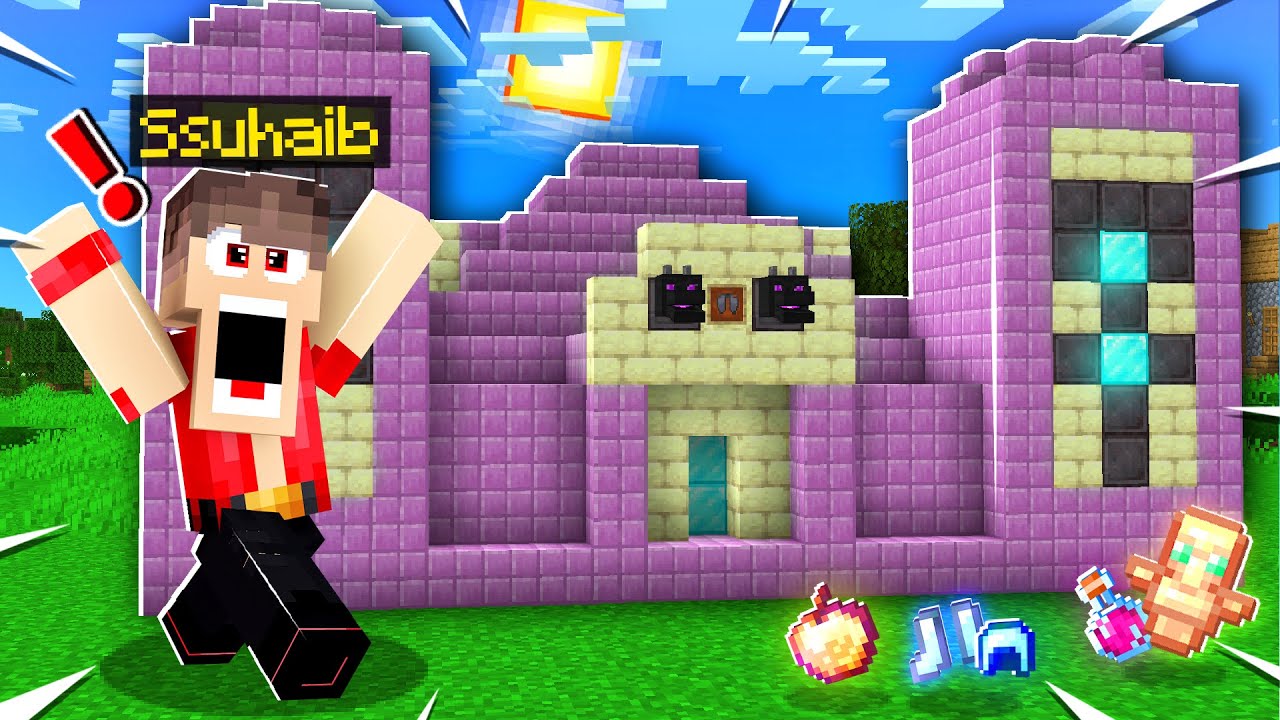 ماين كرافت بس القلاع الصحراء اسطورية!🔥 ( حظ مجنون !)😱 - Custom Temple