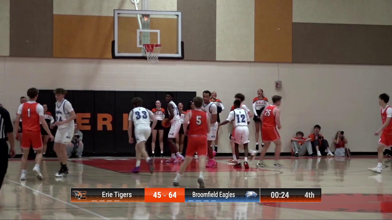 Erie vs  Broomfield Boys Varsity Basketball 1/23/26