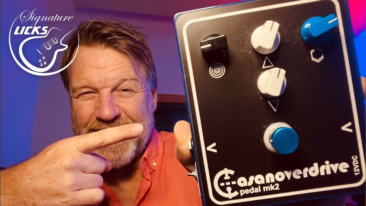 BEST OVERDRIVE PEDAL | CASANOVERDRIVE MK2 DEMO - The Ultimate Blues / Blues-Rock Sound