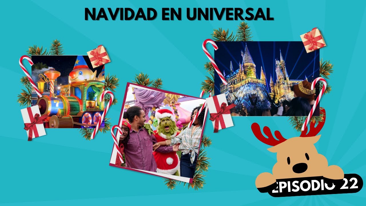 Navidad en Universal: magia, música y el Grinch en acción