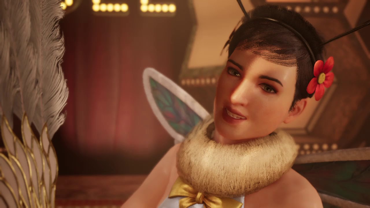 FINAL FANTASY VII REMAKE - CLOUD IN DRAG CROSSDRESS SCENE