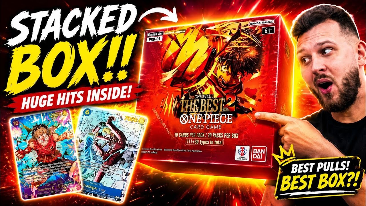 ONE PIECE PRB-02 (The Best Vol.2) Booster Box Opening Massive HITS!