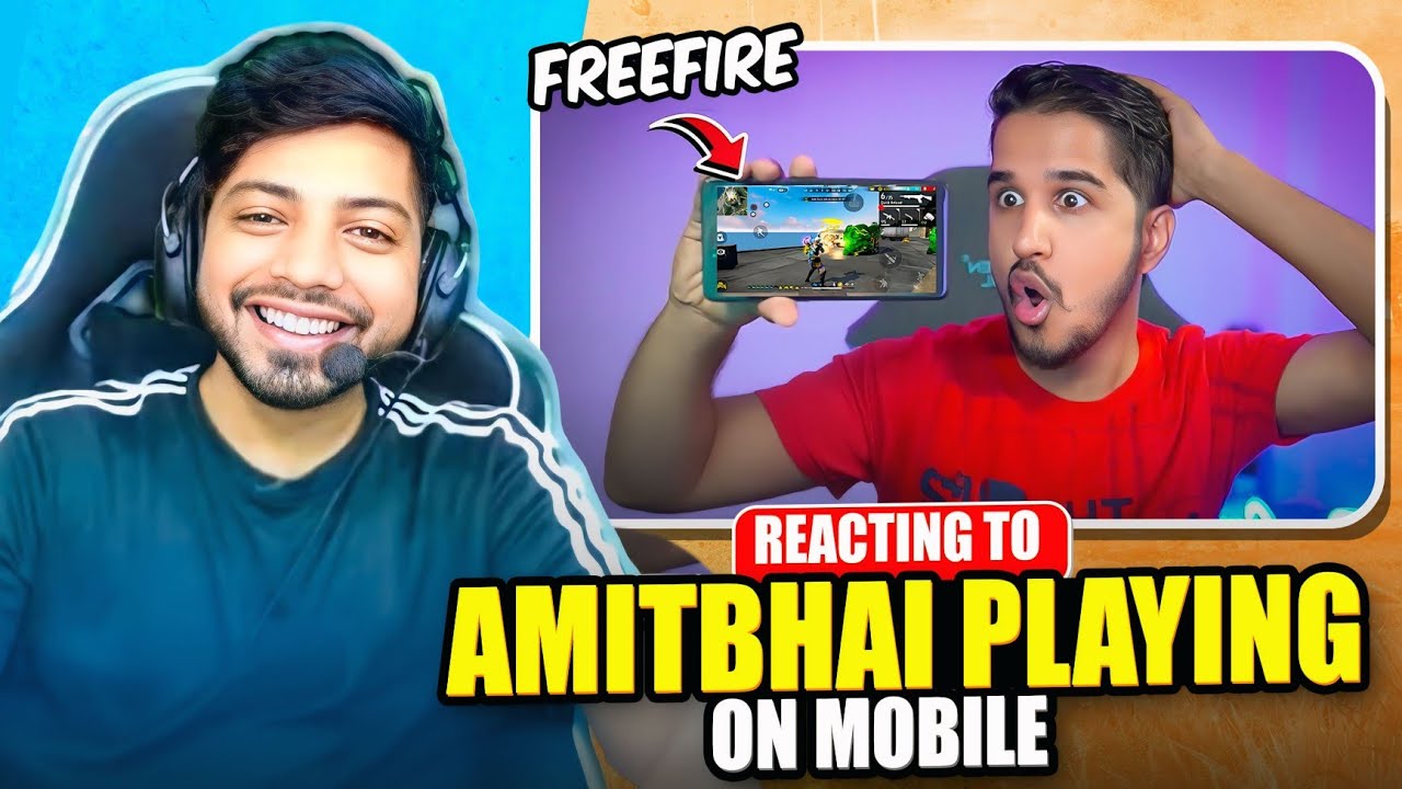 Romeo Gamer Reaction On Amitbhai Mobile Gameplay😂 Full Trolling🤡- Romeo Gamer