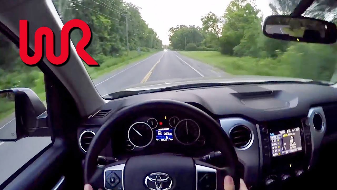 2017 Toyota Tundra SR5 4x4 TRD Off Road - POV Test Drive & Review
