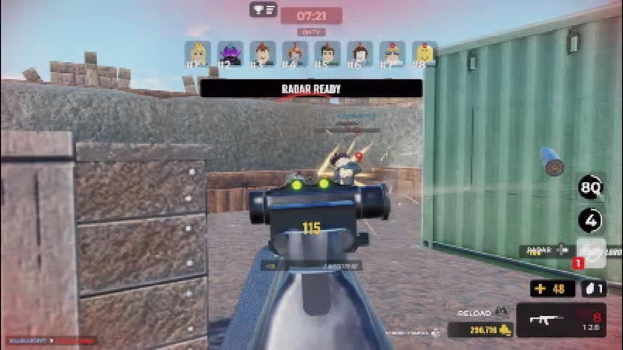 ROBLOX PS5 - Gunfight Arena Aggressive Gameplay (No Commentary)