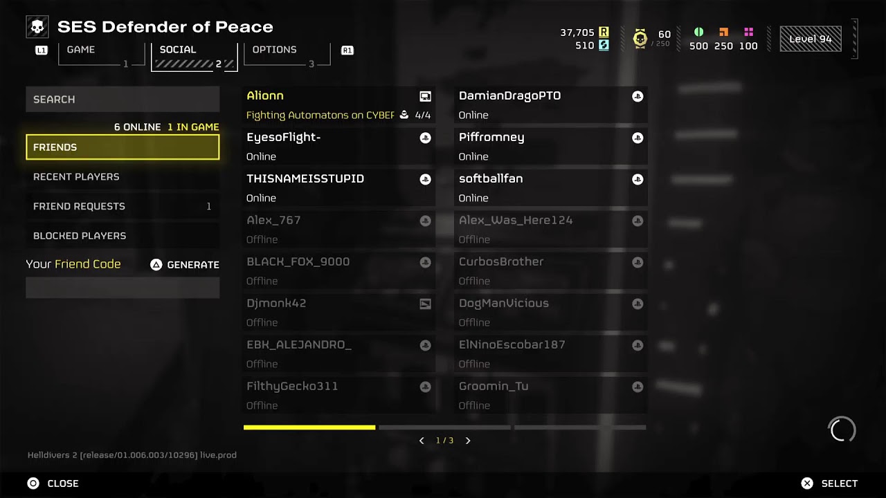 Helldivers 2 2/15/2026