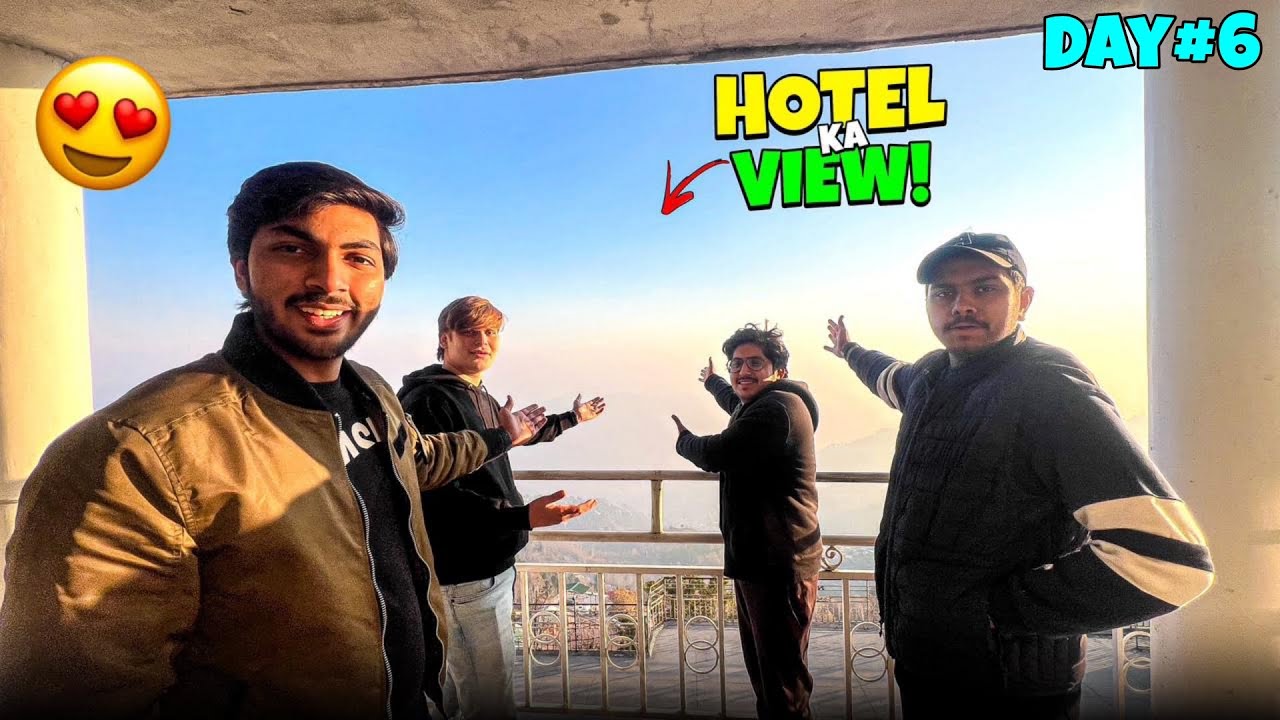 Murree kay hotel ka view dhek kay maza agaya 😍😱roadtrip day 6