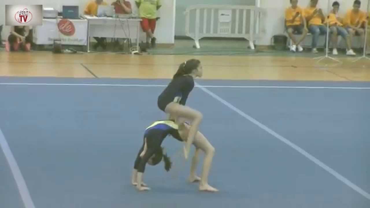 Ginástica Acrobática e de Grupo - 1º Grupo no Campeonato Regional de Desportos Gímnicos 2014
