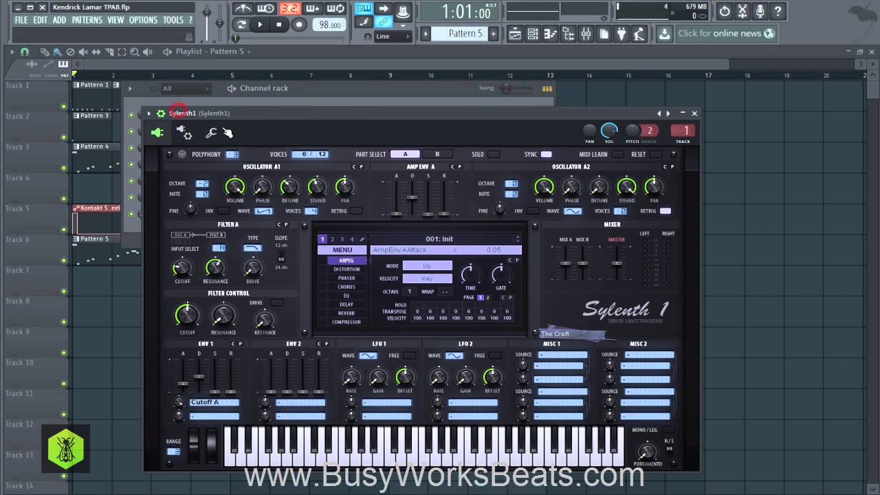 Kendrick Lamar TPAB Beat Tutorial