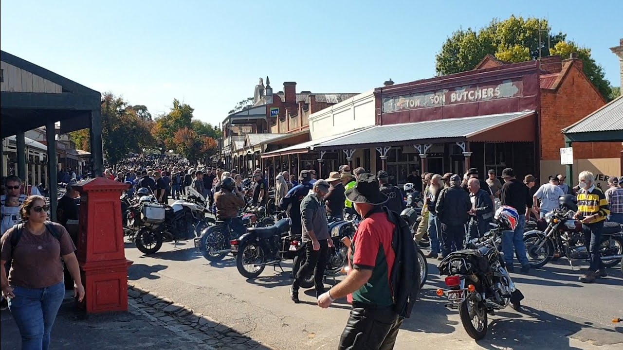 All British Motorcycle rally 2022 Newstead