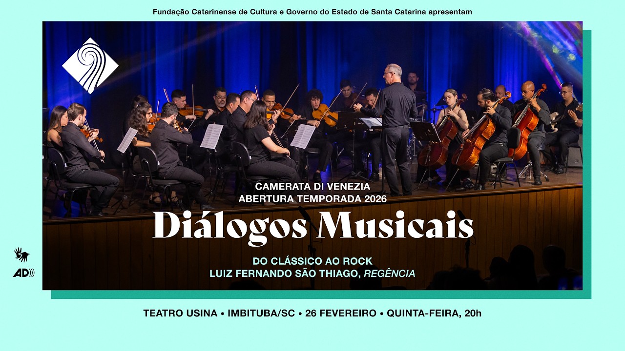 Concerto Diálogos Musicais em Imbituba/SC. Abertura Temporada. Luiz Fernando São Thiago, regente