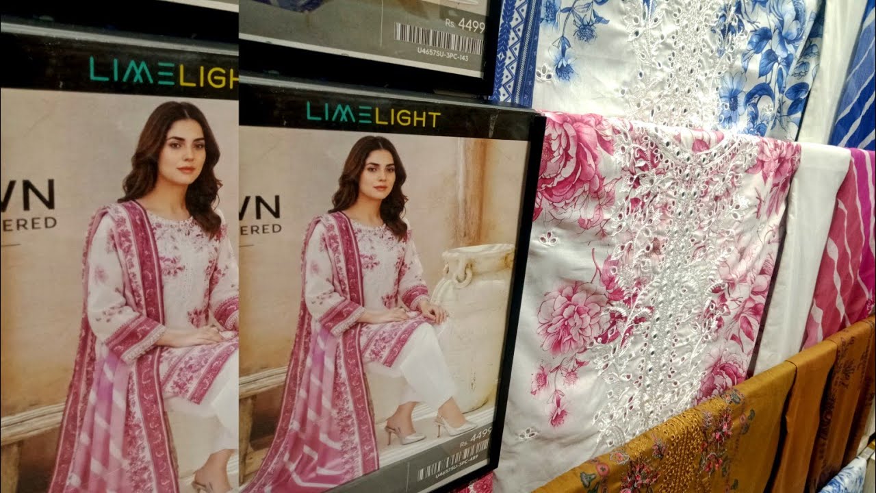 Limelight Unstitched Eid collection 26 February 2026|@Hinainfo300 