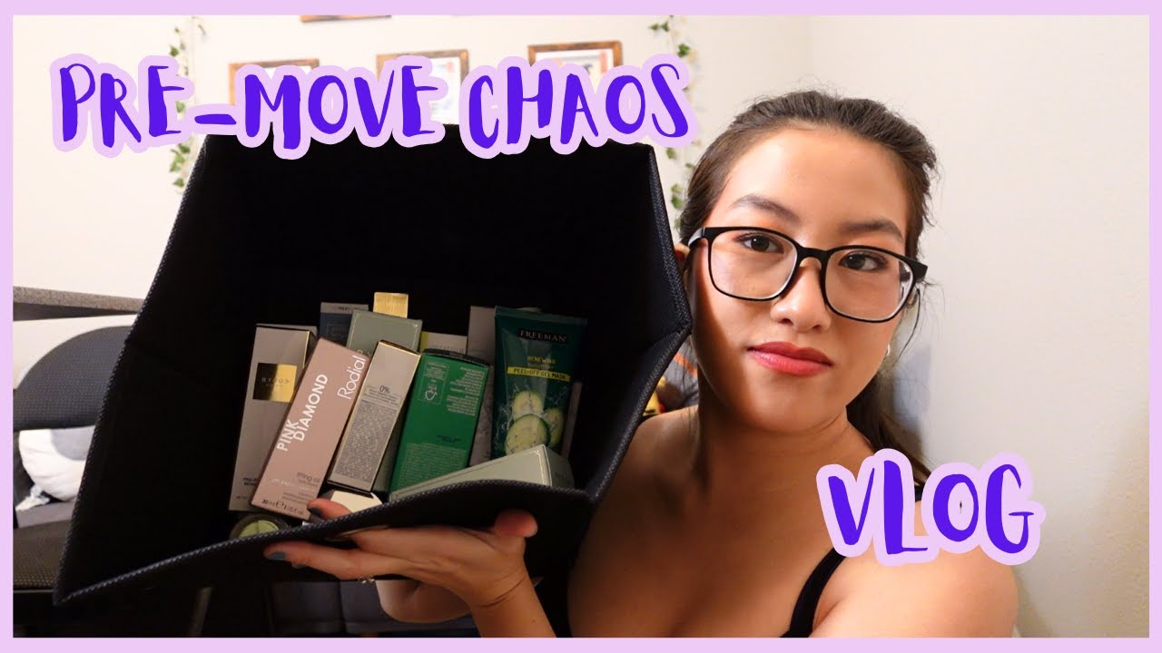 Organizing My Entire Beauty Stash Before My Move (uncoordinated chaos)