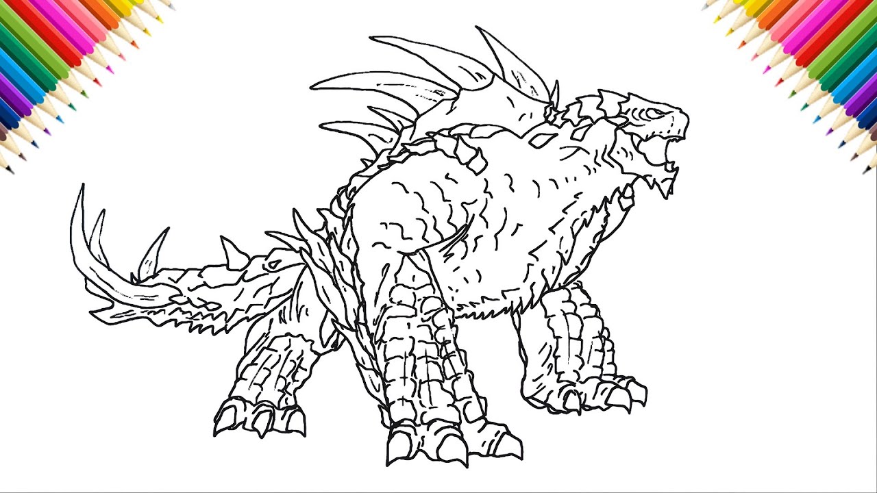 How to Draw What if Godzilla was in Star Wars