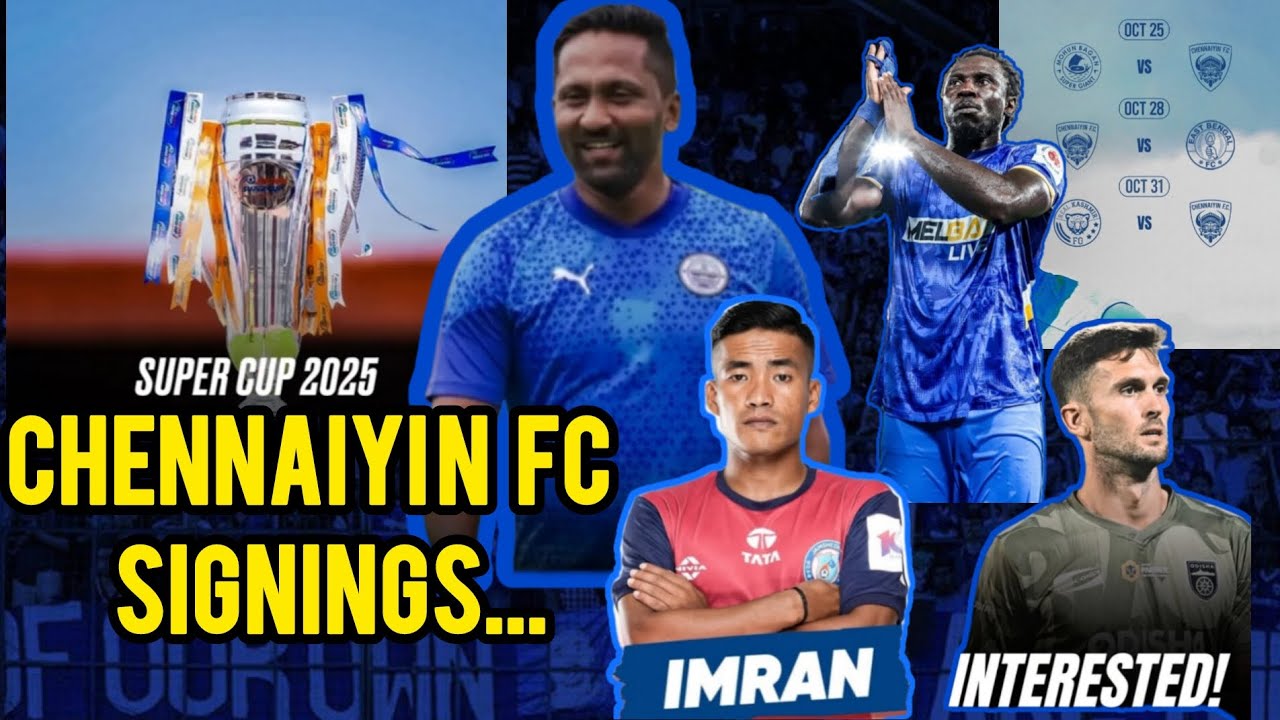 Chennaiyin fc new signings💙 