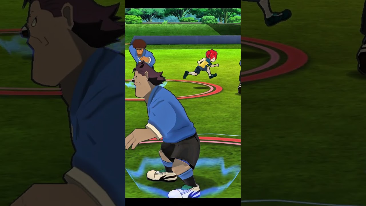 Inazuma Eleven Go Strikers 2013 - Great Max Na Ore x Northern Impact VS Ground Maou The Hand #shorts