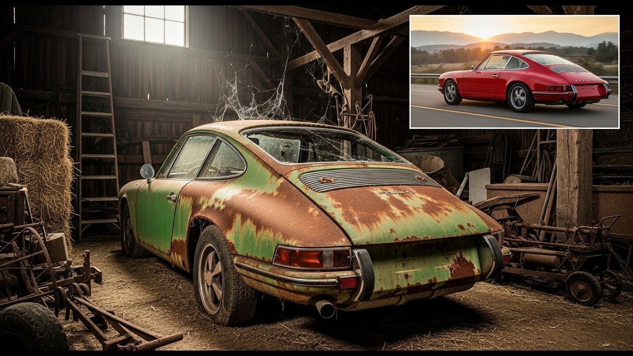 We Found 1969 Ferrari 911 for $329 | Then Restored It | ASMR Car Restoration!