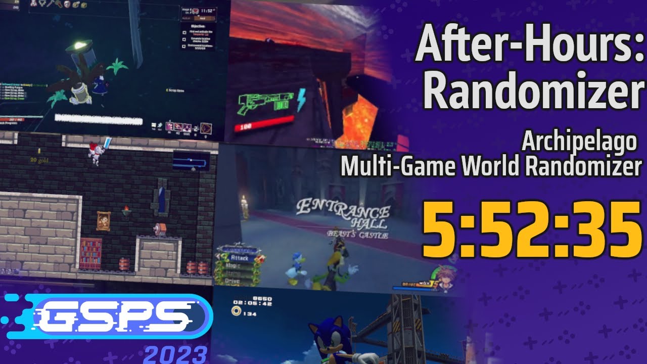GSPS 2023 - After-Hours: Randomizer [Archipelago Multi-Game World Randomizer]