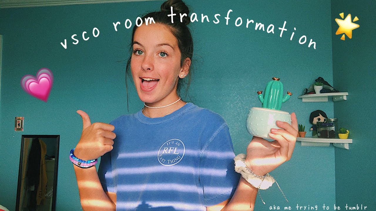 Complete Vsco Room Transformation! | Morgan Clark 2019