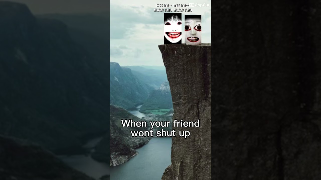 Aheno pushes his friend off of a cliff  Aheno x Yoshie￼