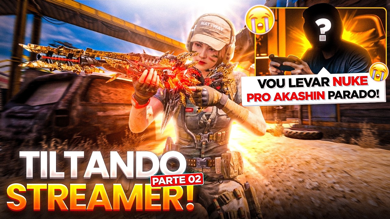 AMASSEI esse STREAMER no COD MOBILE! (DE NOVO..)