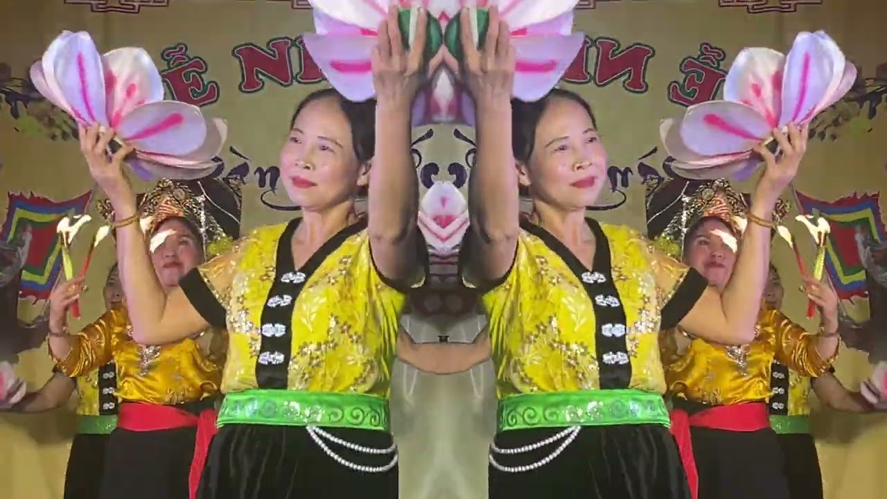 Múa văn chầu lục cung lương ( Hồng Ngát QH)