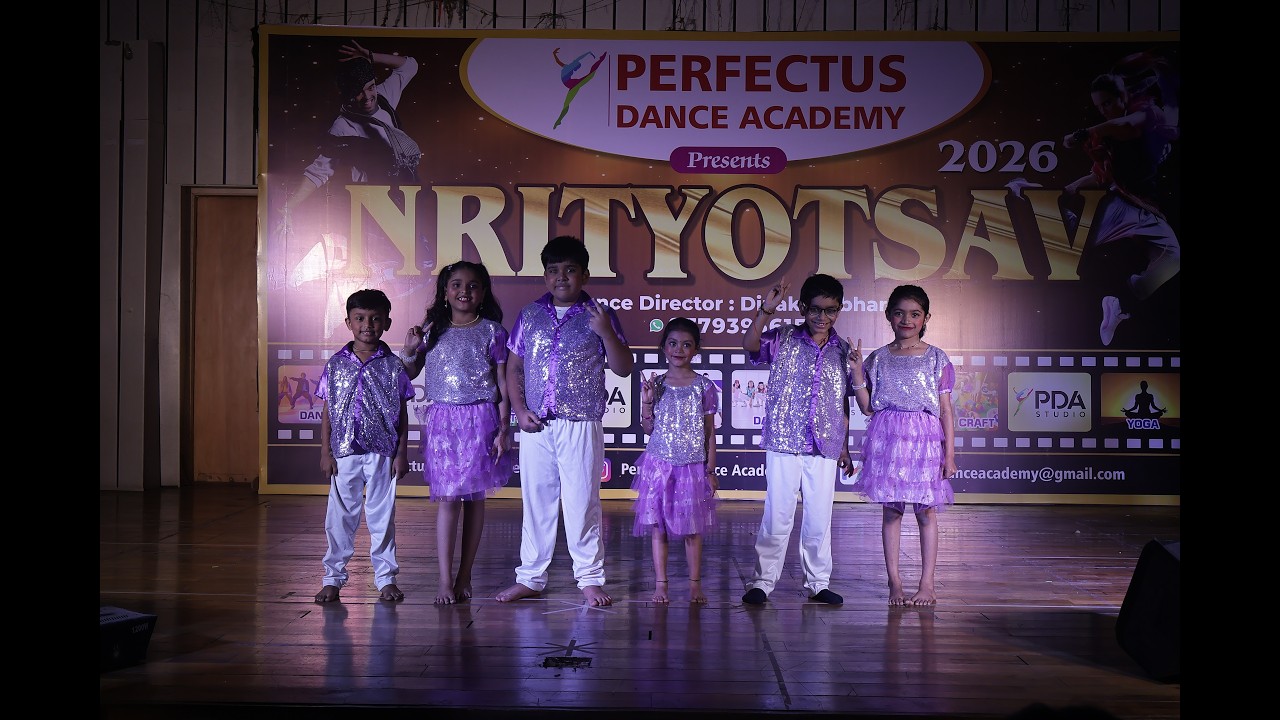 Tiny Tods performing Bollywood Dance
