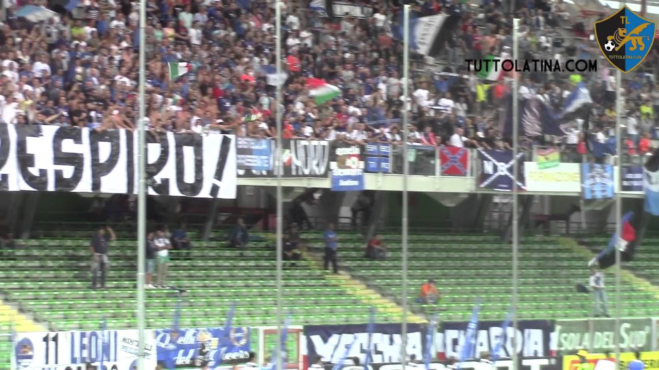Tifosi del Latina a Cesena