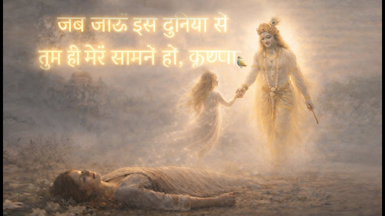 जब जाऊँ इस दुनिया से | Krishna Came To Take My Soul | Deep Krishna Meditation | Voice from Vrindavan