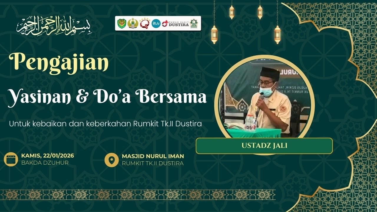 YASINAN & DO'A BERSAMA 22/01/26 || Ustadz Jali