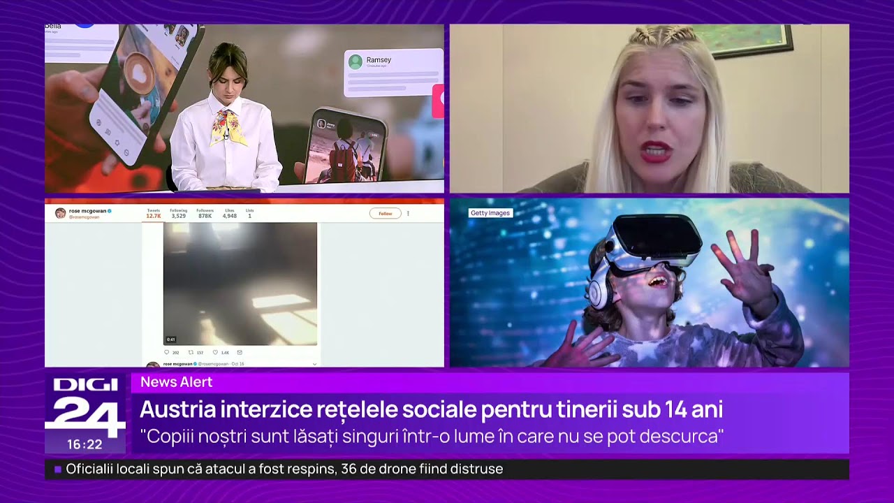 🟣 Știrile Digi24  de la ora 16  &ndash; 27 martie 2026