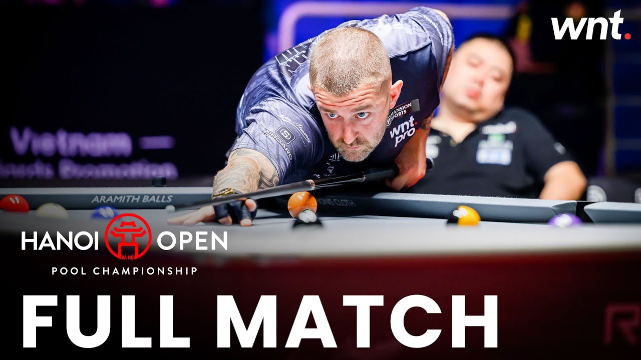 Jayson Shaw vs Wang Ming | Last 32 | 2024 Hanoi Open Pool Championship