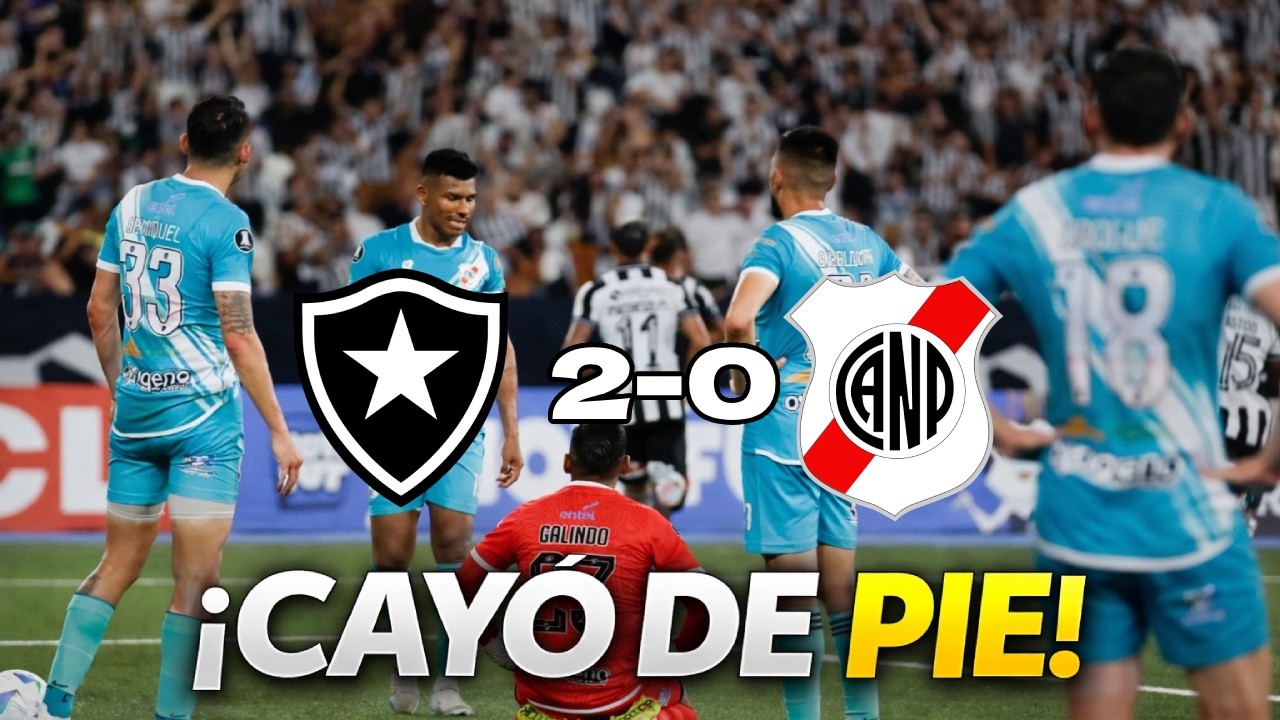 NACIONAL POTOSÍ NO PUDO CON EL BOTAFOGO Y SE CONVIERTE EN EL SEGUNDO ELIMINADO DE BOLIVIA