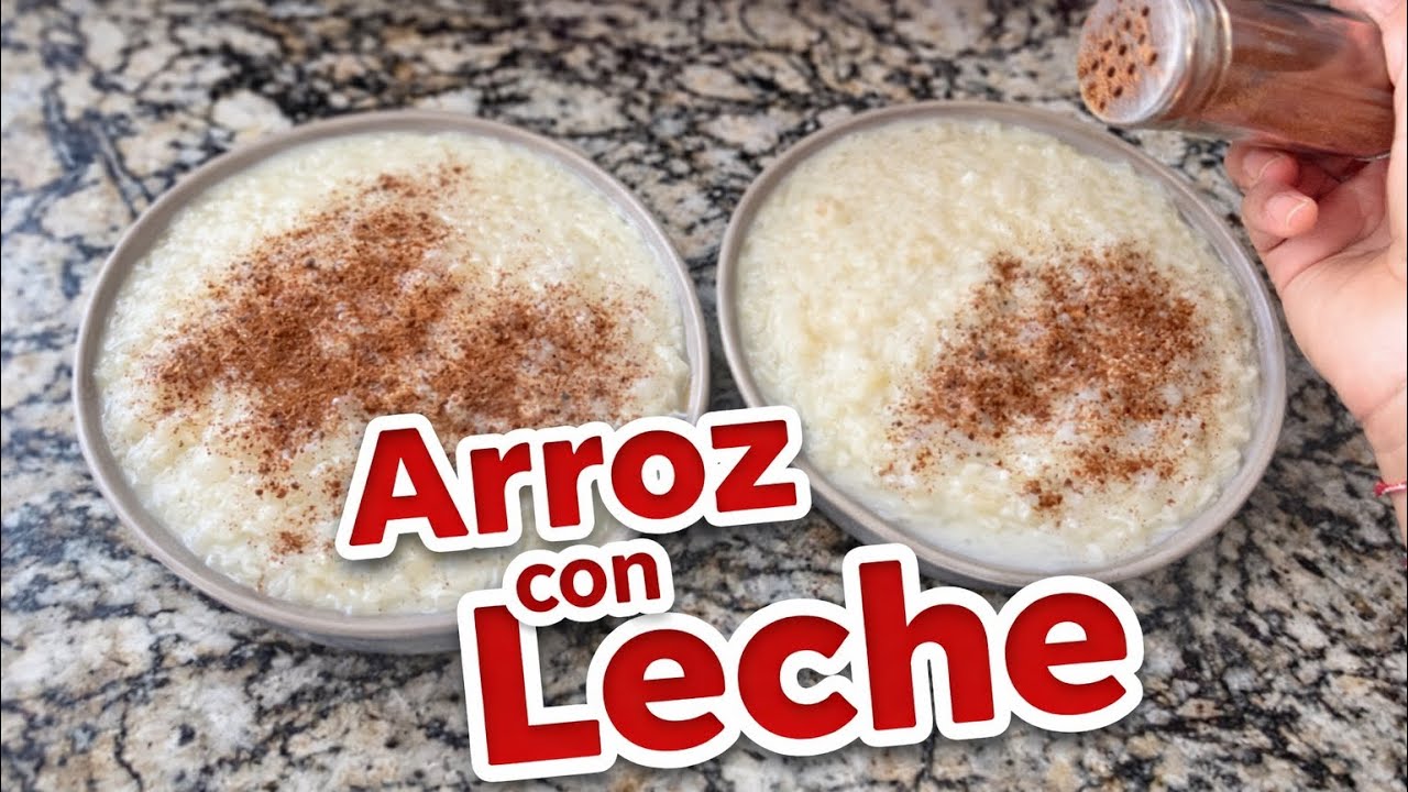 Arroz con leche cremoso y fácil | Receta casera paso a paso 🍚🥛