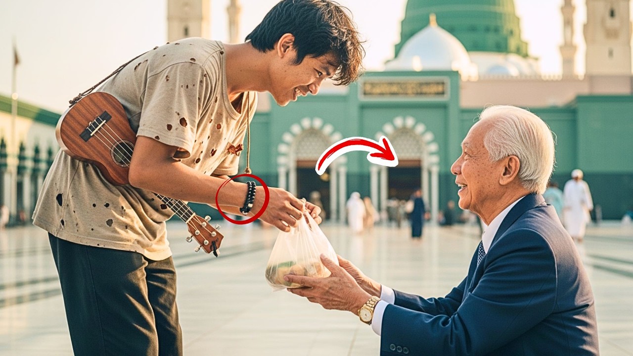 LE, KAMU KOK PUNYA GELANG ITU? DAPET DARI MANA? Ucap Miliarder Kaget, Ternyata Pengamen Itu