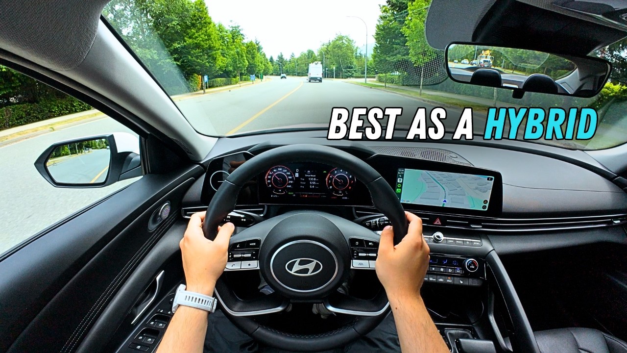 Is The 2025 Hyundai Elantra Hybrid the Best First New Car? (POV)