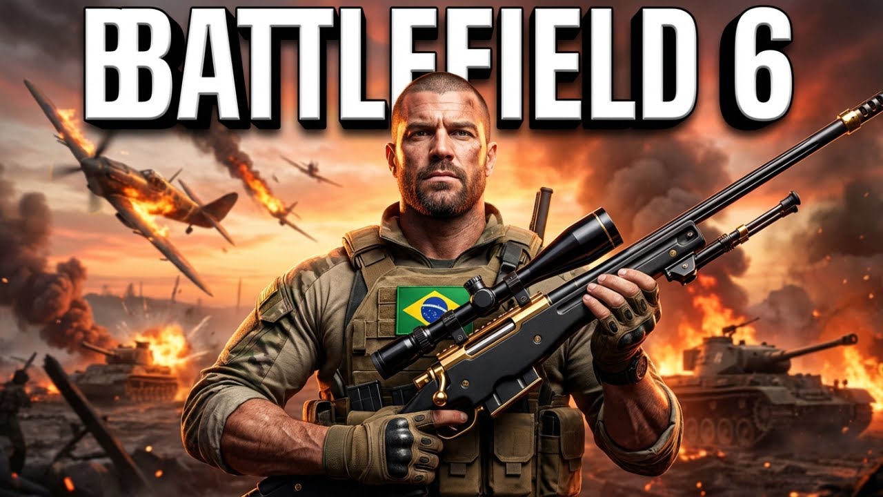 🔴 AO VIVO NO BATTLEFIELD 6 - SNIPER GAMEPLAY