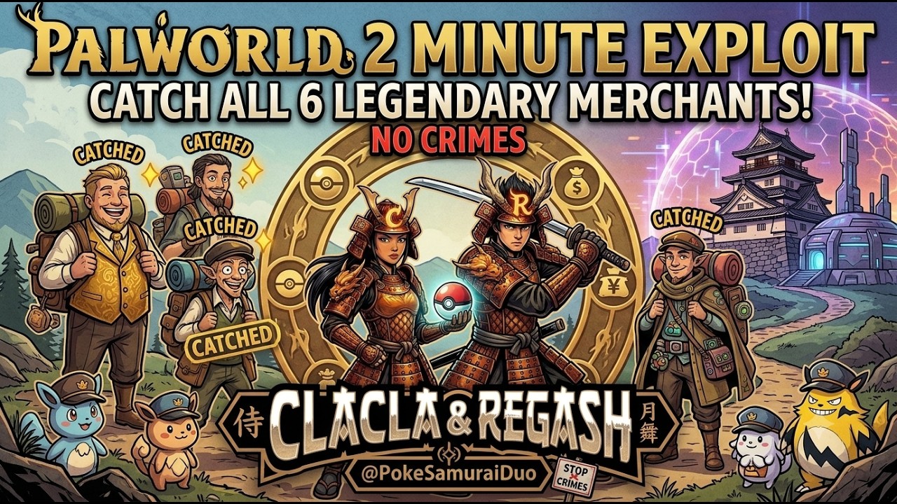You NEED These 6 Legendary Merchants! | Palworld 1.0 Infinite Supply Guide