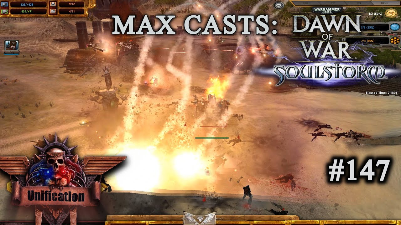 Max Casts: Dawn of War - Unification [v7.0] # Fallen Angels VS Vostroyan Firstborn [PvP][1vs1]