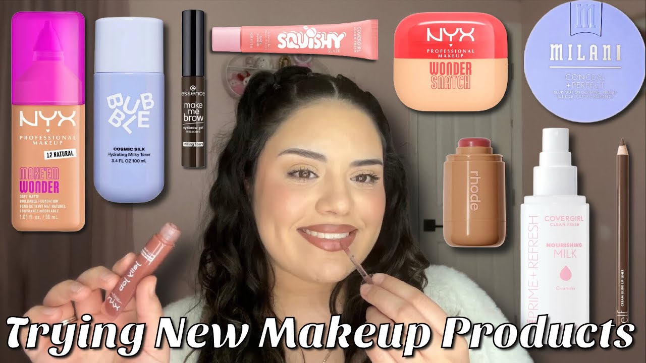 New Year New Makeup 😍 Trying New Makeup Products
