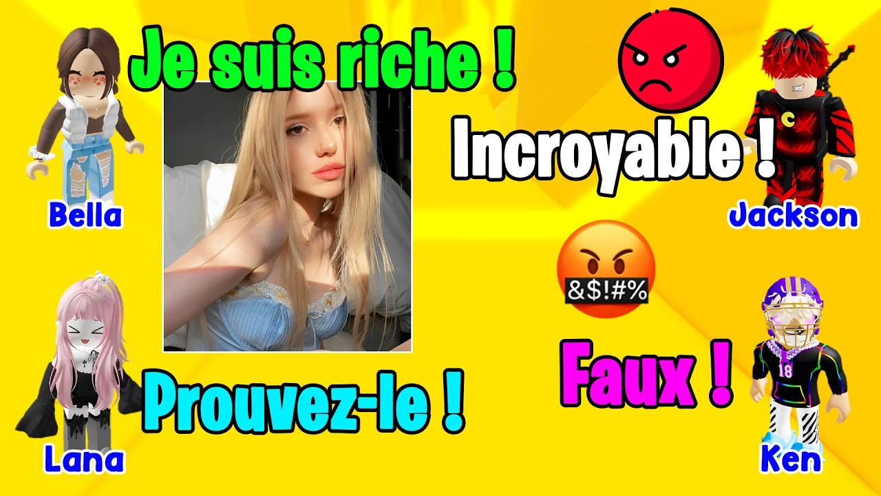 HISTOIRE ROBLOX | J’ai fait semblant d’être pauvre pour tester mes amis… j’aurais pas dû 😔💸